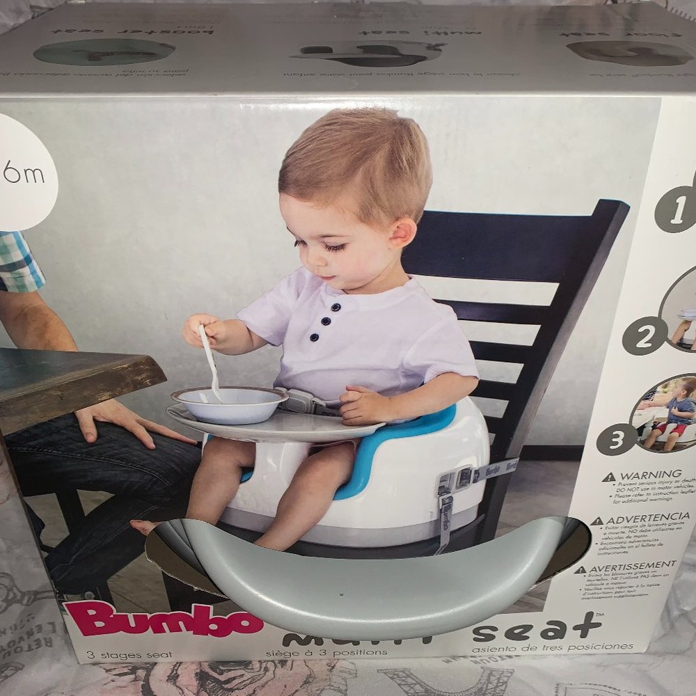 Bumbo Multi-Purpose Seat - Gray 3-in-1 seat